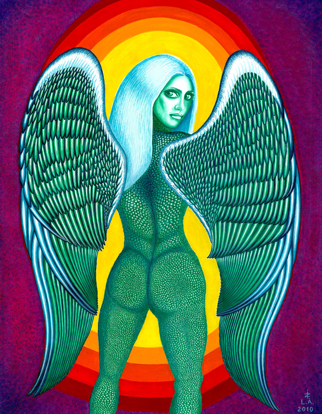 Angel Lights the Path